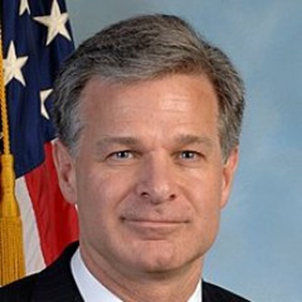Christopher Wray,  FBI chief,  the Russians,  US presidential,  VP Biden